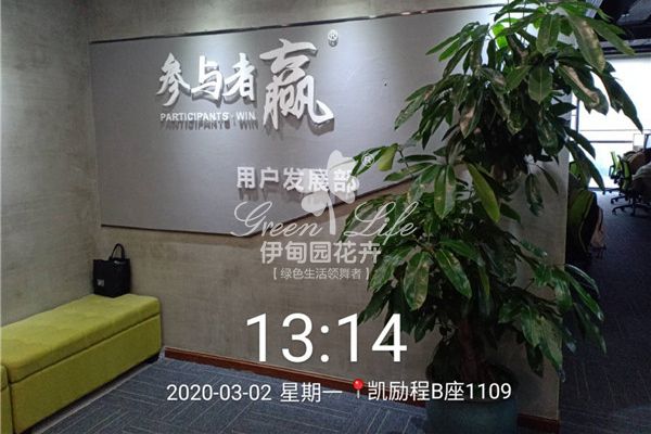 凱勵(lì)程植物出租案例